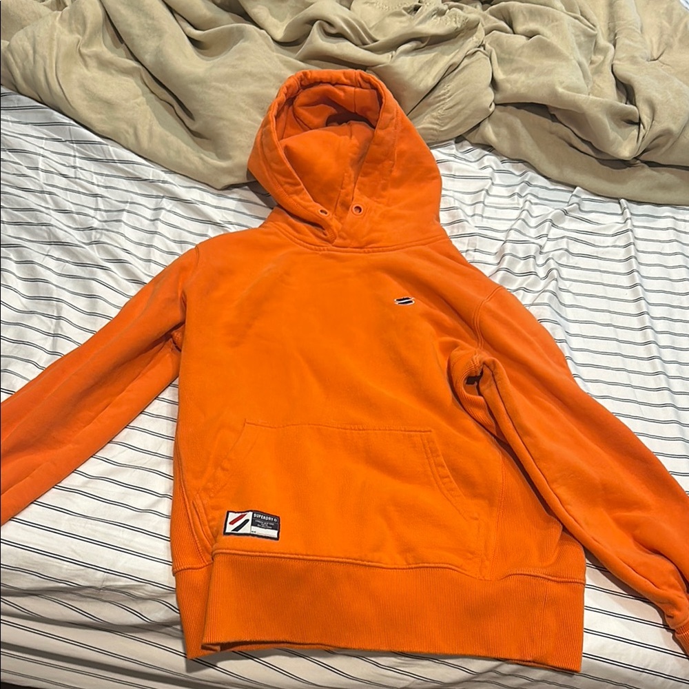 Superdry Bright Orange Pullover Hoodie